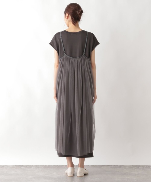 Ｔシャツワンピース セール】チュールワンピース＊TシャツワンピースSET/123884