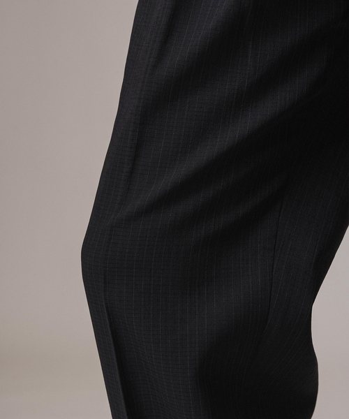 EDIFICE(エディフィス)の「RT ドットエアー ストライプ イージーパンツ(スラックス・メンズ・ブラック/ベージュ系その他・SMALL/MEDIUM/LARGE)」の9枚目の写真