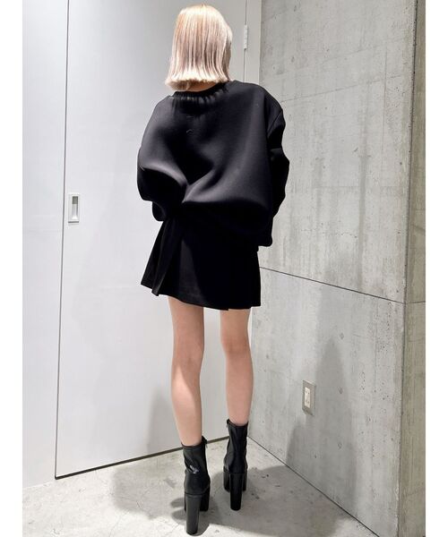 GYDA(ジェイダ)の「ベルトSETプリーツスカートライクショートパンツ(スカート・レディース・ブラック/グレー・FREE)」の21枚目の写真