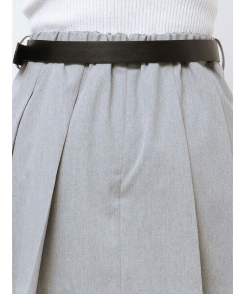 GYDA(ジェイダ)の「ベルトSETプリーツスカートライクショートパンツ(スカート・レディース・ブラック/グレー・FREE)」の19枚目の写真