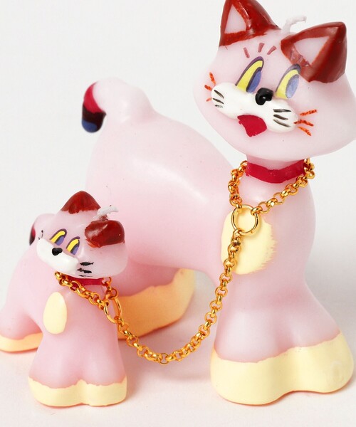 【希少】 OLGA GOOSE CANDLE PINK CATS ピンクの猫 PINK CATS – OLGA GOOSE CANDLE