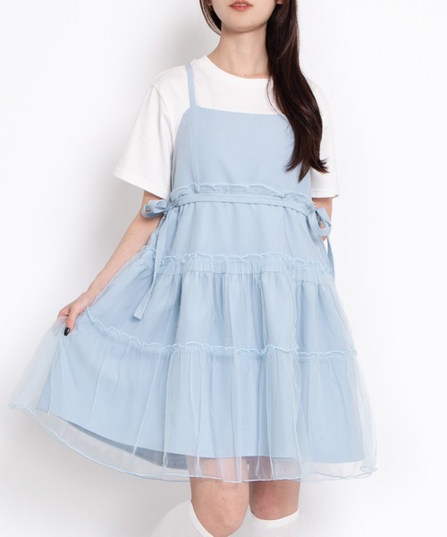 PUNYUS（プニュズ）の「スリーブロゴ刺繍Ｔシャツ（Tシャツ/カットソー・レディース・ベージュ/スミクロ/ホワイト・4/3/2/1）」の19枚目の写真