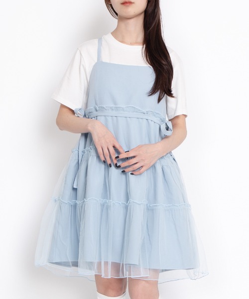 PUNYUS（プニュズ）の「スリーブロゴ刺繍Ｔシャツ（Tシャツ/カットソー・レディース・ベージュ/スミクロ/ホワイト・4/3/2/1）」の20枚目の写真