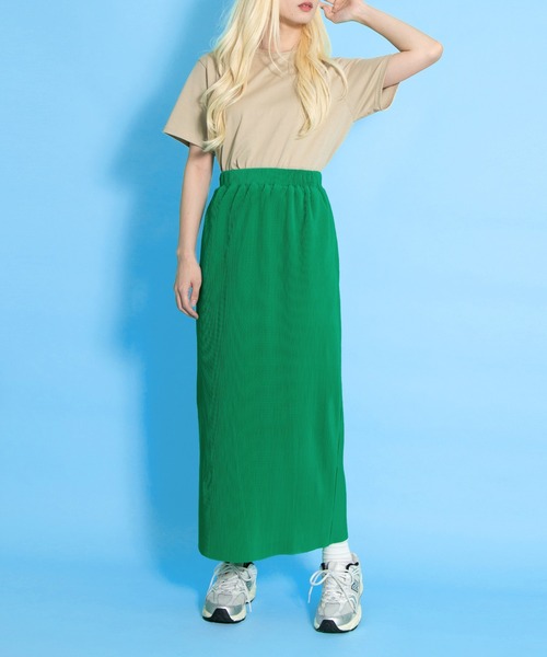 PUNYUS（プニュズ）の「スリーブロゴ刺繍Ｔシャツ（Tシャツ/カットソー・レディース・ベージュ/スミクロ/ホワイト・4/3/2/1）」の14枚目の写真