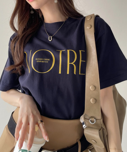 Ada.(エイダ)の「アソート フロントロゴ Tシャツ(Tシャツ/カットソー・レディース・ブラウン/ホワイト×レッド/ホワイト×グリーン/ホワイト×ブルー/ネイビー/チャコール/ブラック/ホワイト・FREE)」の19枚目の写真