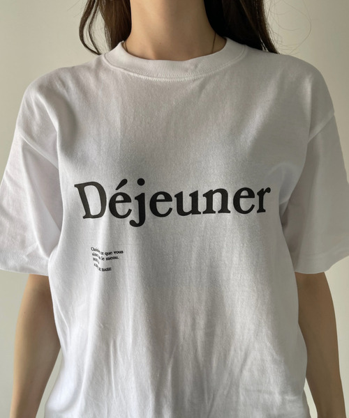 Ada.(エイダ)の「アソート フロントロゴ Tシャツ(Tシャツ/カットソー・レディース・ブラウン/ホワイト×レッド/ホワイト×グリーン/ホワイト×ブルー/ネイビー/チャコール/ブラック/ホワイト・FREE)」の13枚目の写真