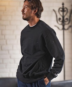 Flower cut out sweatshirt（スウェット）｜TOGA VIRILIS（トーガ ビ