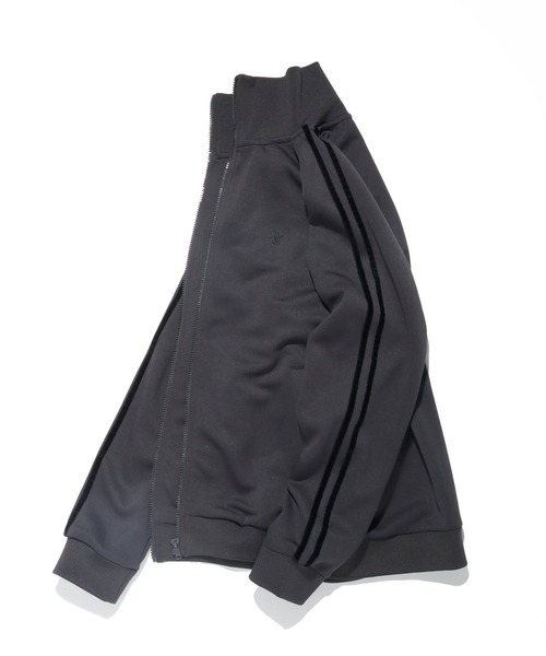 BEVERLY HILLS POLO CLUB（ビバリーヒルズポロクラブ）の「【BEVERLY HILLS POLO CLUB / ビバリーヒルズ ポロクラブ】 ダンボール ニット トラック ジャケット（ジャージ・メンズ・スミクロ/レッド系その他/ホワイト系その他/ブラック系その他/ブラウン系その他/ホワイト×ブラック・M/L/LL）」の9枚目の写真