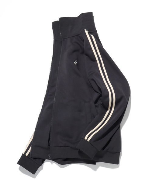 BEVERLY HILLS POLO CLUB（ビバリーヒルズポロクラブ）の「【BEVERLY HILLS POLO CLUB / ビバリーヒルズ ポロクラブ】 ダンボール ニット トラック ジャケット（ジャージ・メンズ・スミクロ/レッド系その他/ホワイト系その他/ブラック系その他/ブラウン系その他/ホワイト×ブラック・M/L/LL）」の10枚目の写真