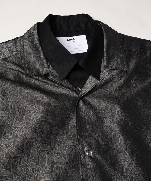 amok（アモク）の「LAYERED SHIRT（シャツ/ブラウス・メンズ・ブラック/ホワイト・S/M/L）」の21枚目の写真