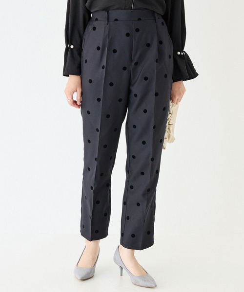 yan様 ツイルクロスフロッキーパンツ（スラックス）｜INCEDE（インシード）の