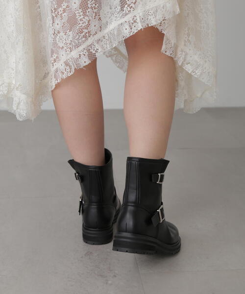 FREE'S MART(フリーズマート)の「◆エンジニアブーツ(ブーツ・レディース・ベージュ/ブラック・MEDIUM/SMALL)」の6枚目の写真