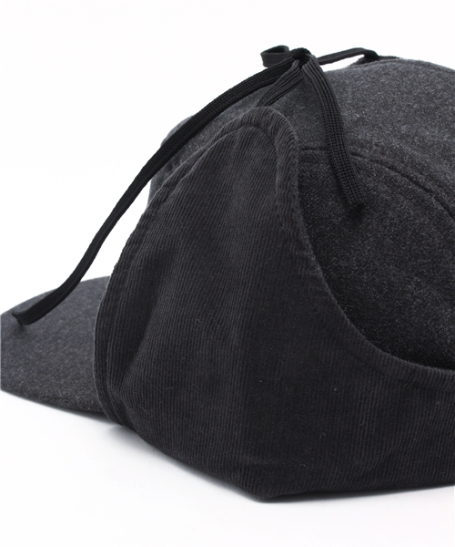 HARE（ハレ）の「ドックイヤーCAP(HARE)（キャップ・メンズ・ブラック/グレー・FREE）」の7枚目の写真
