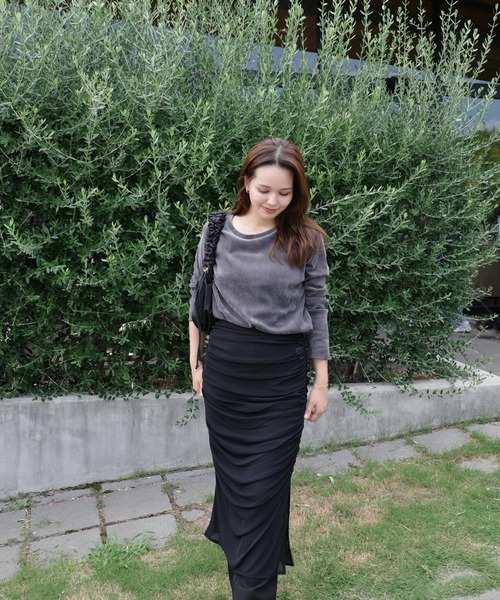 model：H154 着用サイズ：FREE