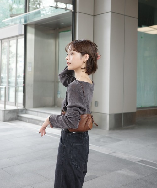 セール】リラックスシアーベロアロンT（Tシャツ/カットソー）｜Bonjour