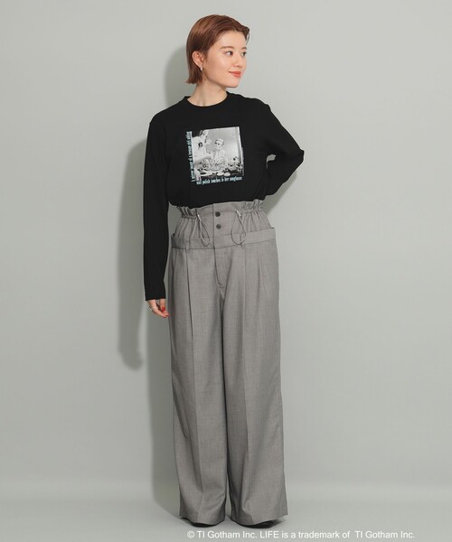 Ray BEAMS（レイビームス）の「【別注】GOOD ROCK SPEED / LIFE PICTURE COLLECTION ロングスリーブ Tシャツ（Tシャツ/カットソー・レディース・ブラック/ホワイト系その他2/ホワイト・ONE SIZE）」の15枚目の写真