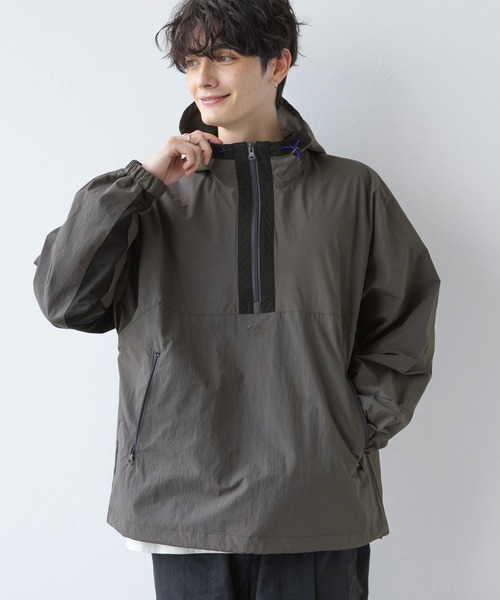 Ever Trek（エバートレック）の「【Ever Trek】ナイロンアノラックパーカー（ブルゾン・メンズ・ブラック/グレー/グリーン・MEDIUM/LARGE）」の2枚目の写真