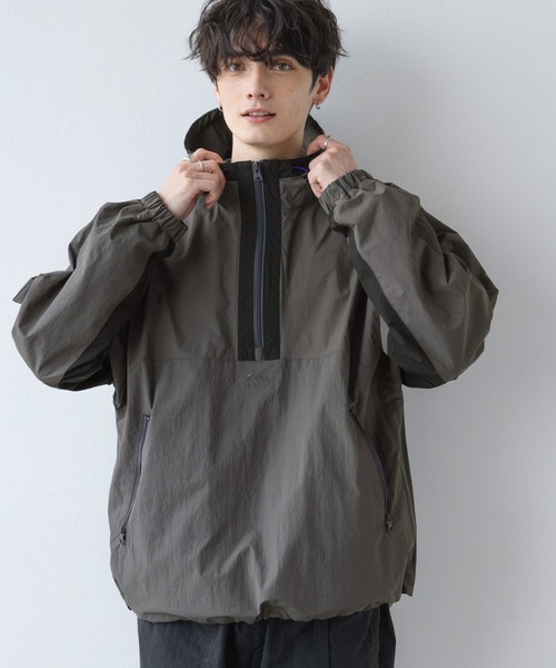 Ever Trek（エバートレック）の「【Ever Trek】ナイロンアノラックパーカー（ブルゾン・メンズ・ブラック/グレー/グリーン・MEDIUM/LARGE）」の20枚目の写真