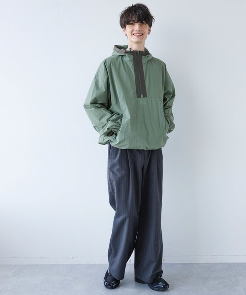 Ever Trek（エバートレック）の「【Ever Trek】ナイロンアノラックパーカー（ブルゾン・メンズ・ブラック/グレー/グリーン・MEDIUM/LARGE）」の17枚目の写真