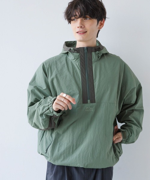 Ever Trek（エバートレック）の「【Ever Trek】ナイロンアノラックパーカー（ブルゾン・メンズ・ブラック/グレー/グリーン・MEDIUM/LARGE）」の16枚目の写真