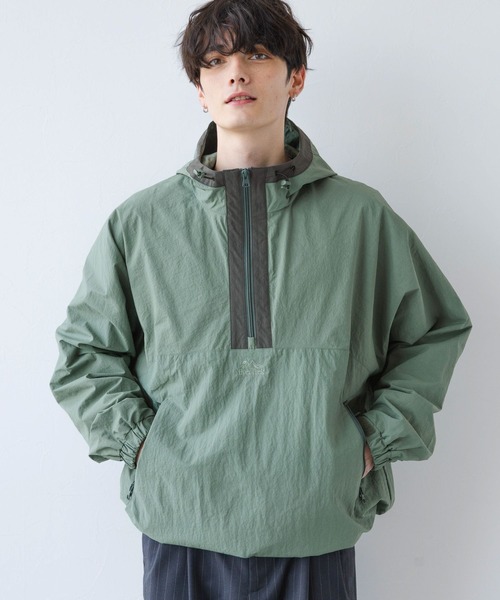 Ever Trek（エバートレック）の「【Ever Trek】ナイロンアノラックパーカー（ブルゾン・メンズ・ブラック/グレー/グリーン・MEDIUM/LARGE）」の15枚目の写真