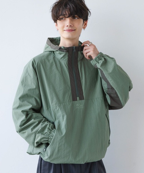 セール】【Ever Trek】ナイロンアノラックパーカー（ブルゾン）｜Ever