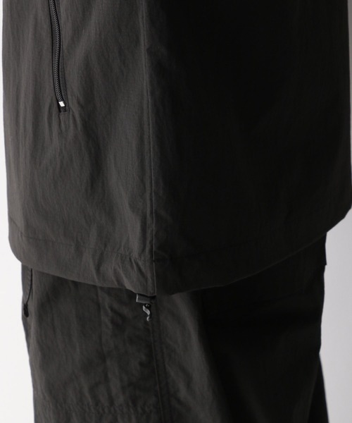 Ever Trek（エバートレック）の「【Ever Trek】ナイロンアノラックパーカー（ブルゾン・メンズ・ブラック/グレー/グリーン・MEDIUM/LARGE）」の7枚目の写真