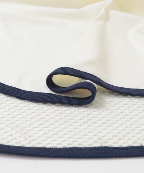 KBF（ケイビーエフ）の「2WAYメッシュロングTEE（Tシャツ/カットソー・レディース・アイボリー/ダークブラウン・ONE）」の20枚目の写真