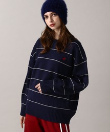 FOREVER 21 | 【2024FW】【Beverly Hills Polo Club】別注 ガゼットツキニット(ニット/セーター)