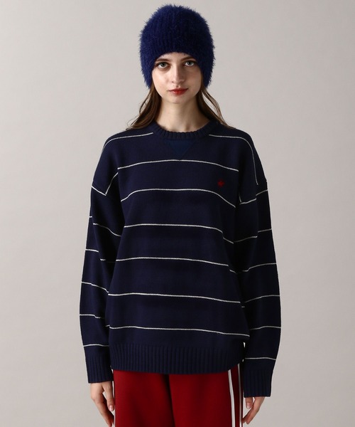 FOREVER 21（フォーエバー トゥエンティーワン）の「【2024FW】【Beverly Hills Polo Club】別注 ガゼットツキニット（ニット/セーター・レディース・ネイビー/ブラック/ナチュラル・FREE）」の15枚目の写真