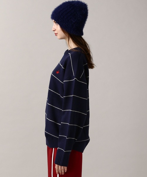 FOREVER 21（フォーエバー トゥエンティーワン）の「【2024FW】【Beverly Hills Polo Club】別注 ガゼットツキニット（ニット/セーター・レディース・ネイビー/ブラック/ナチュラル・FREE）」の16枚目の写真