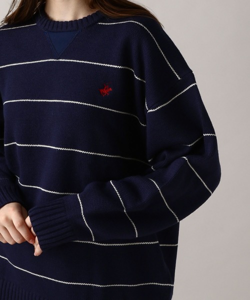 FOREVER 21（フォーエバー トゥエンティーワン）の「【2024FW】【Beverly Hills Polo Club】別注 ガゼットツキニット（ニット/セーター・レディース・ネイビー/ブラック/ナチュラル・FREE）」の20枚目の写真