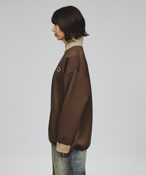 セール】配色ハーフジップカットソー（スウェット）｜tk.TAKEO KIKUCHI