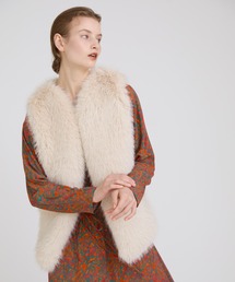 フェイクファードッキングジレ