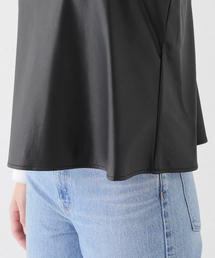 【HERITANOVUM】レザーキャミブラウス HERITANOVUM】レザーキャミブラウス