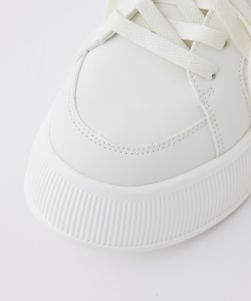 【セール】プラットフォームリボンカスタムスニーカー(スニーカー)|one after another NICE CLAUP(ワンアフターアナザーナイスクラップ) 【セール】プラットフォームリボンカスタムスニーカー(スニーカー)|one after another NICE CLAUP(ワンアフターアナザーナイスクラップ)