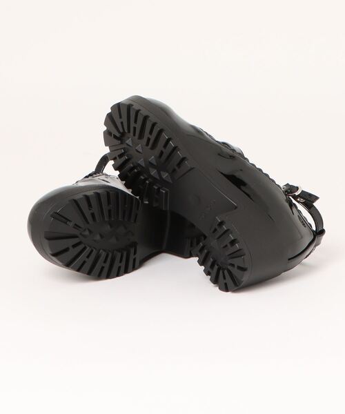 PINKHUNT（ピンクハント）の「PINKHUNT ピンクハント アンクルリボンベルトローファー 0011（ローファー・キッズ・ブラック/ベビーピンク・M size/L size/S size）」の4枚目の写真