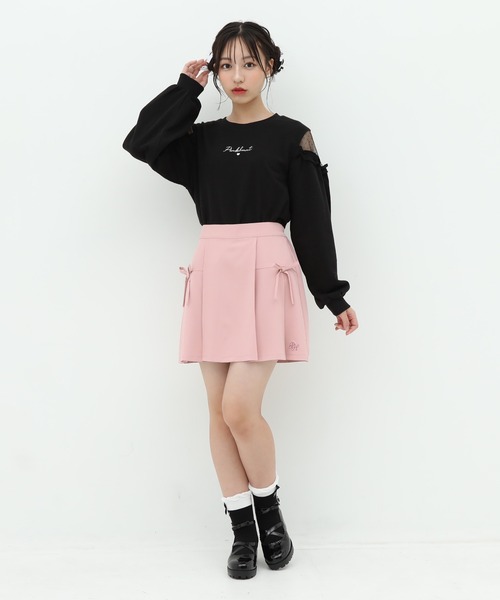 PINKHUNT（ピンクハント）の「PINKHUNT ピンクハント アンクルリボンベルトローファー 0011（ローファー・キッズ・ブラック/ベビーピンク・M size/L size/S size）」の13枚目の写真