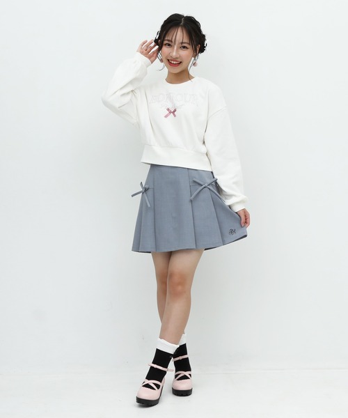 PINKHUNT（ピンクハント）の「PINKHUNT ピンクハント アンクルリボンベルトローファー 0011（ローファー・キッズ・ブラック/ベビーピンク・M size/L size/S size）」の8枚目の写真