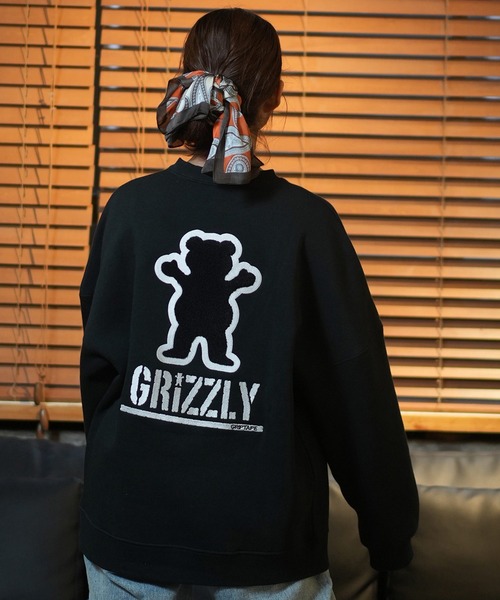 GRIZZLY(グリズリー)の「GRIZZLY/グリズリー スウェット 24G3331(スウェット・レディース・スミクロ/ヘザーグレー・M/L)」の6枚目の写真