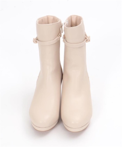 axes femme（アクシーズファム）の「キルティング切替ブーツ（ブーツ・レディース・ベージュ/ブラック・MEDIUM/LARGE）」の13枚目の写真