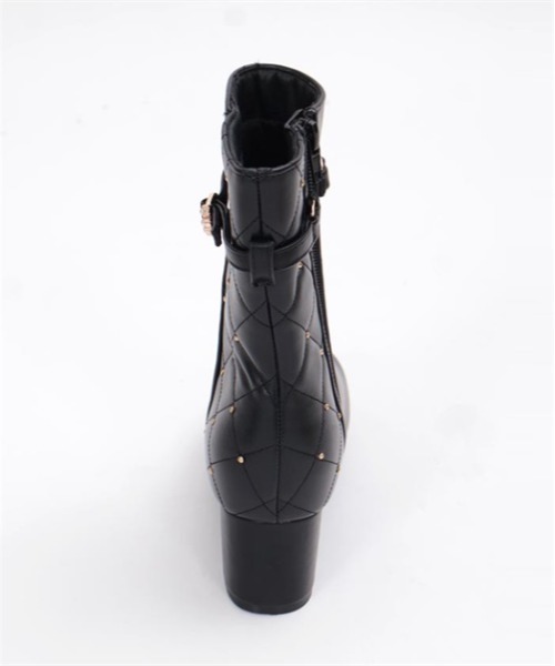 axes femme（アクシーズファム）の「キルティング切替ブーツ（ブーツ・レディース・ベージュ/ブラック・MEDIUM/LARGE）」の15枚目の写真