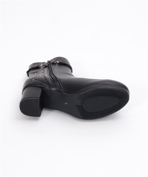 axes femme（アクシーズファム）の「キルティング切替ブーツ（ブーツ・レディース・ベージュ/ブラック・MEDIUM/LARGE）」の22枚目の写真