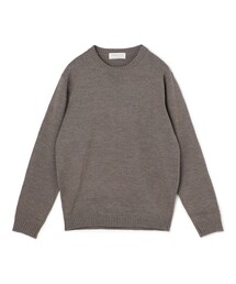 TOMORROWLAND tricot スーパーファインメリノウール クルーネックプル
