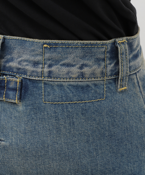 デニム・ジーパン Maison Margiela 'Pendleton' jeans Maison Margiela x Pendleton yoke-detail Jeans | Blue | FARFETCH