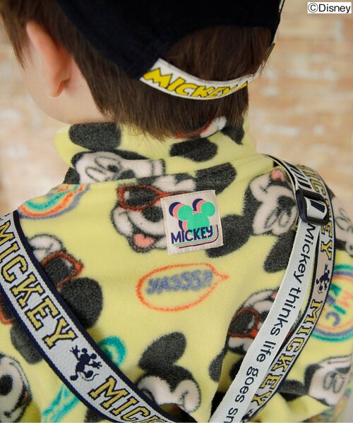 Disney（ディズニー）の「WEB限定 ディズニーキャラクター/総柄フリースプルオーバー（スウェット・キッズ・ネイビー/イエロー・80/90/100/110/120/130/140）」の9枚目の写真