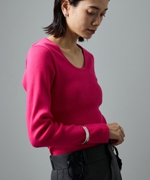 SALON adam et rope' | KINANファームリーリブロングスリーブT(Tシャツ/カットソー)