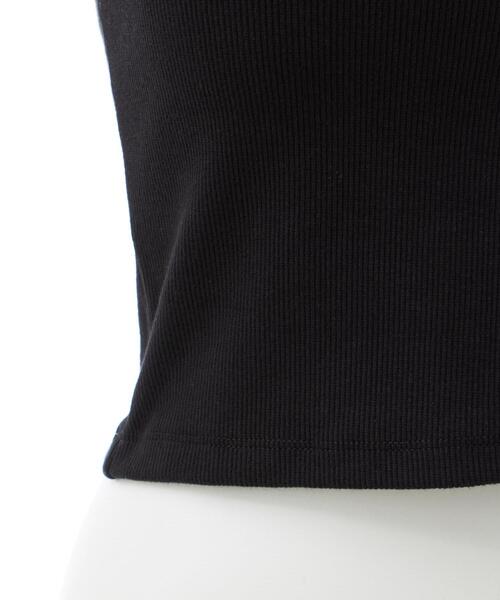 INGNI(イング)の「ベアリブキャミ/A(キャミソール・レディース・オフホワイト/ブラック・M)」の8枚目の写真