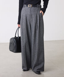COLLAGE GALLARDAGALANTE | タックヨークストレートパンツ(その他パンツ)