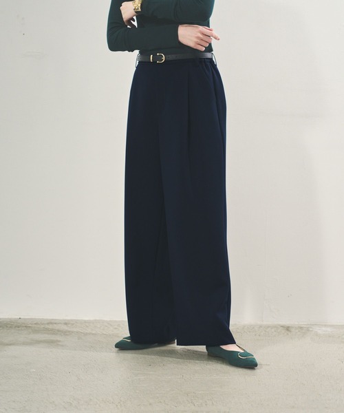 Elura（エルーラ）の「ダブルクロスセミワイドパンツ＜低身長サイズあり＞/133682（その他パンツ・レディース・フューシャピンク/ホワイト/ネイビー・FREE(S)/MEDIUM/LARGE）」の17枚目の写真